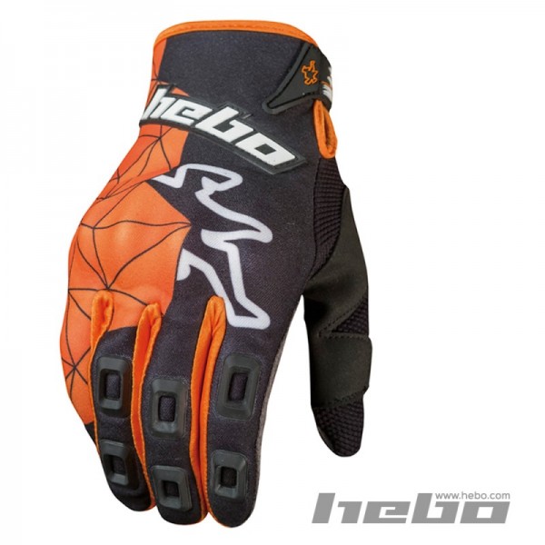 Guanti HEBO MOTOALPINISMO (Arancione)